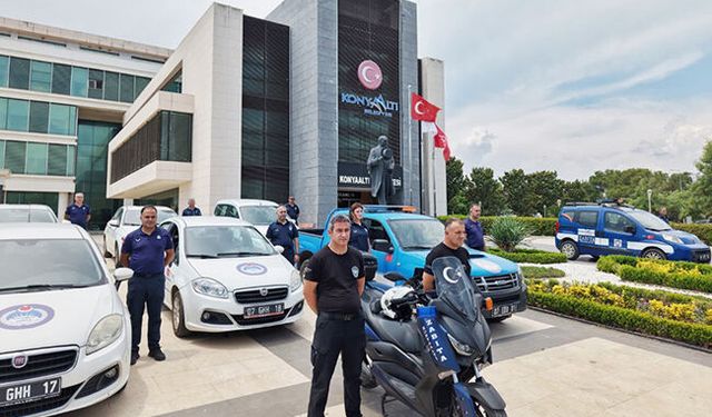 Konyaaltı zabıtasından YKS mesaisi