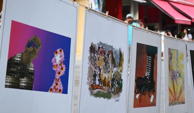 Antalya’da NATO karşıtı sergi