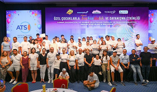 ATSO’dan 'özel çocuklar' için farkındalık etkinliği