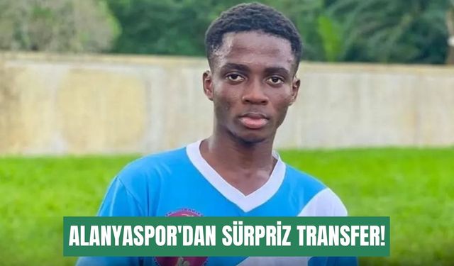 Alanyaspor'dan sürpriz transfer! 19 yaşındaki yetenek imzaladı