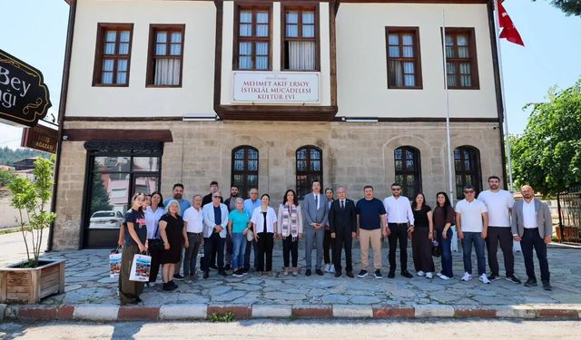 AGF Heyeti Burdur’da Vali Bilgihan’la buluştu