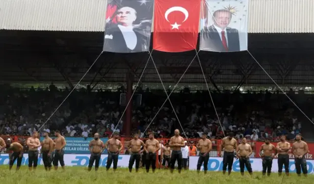 665’inci Kırkpınar Yağlı Güreşleri’nde son 16’ya kalan başpehlivanlar belli oldu