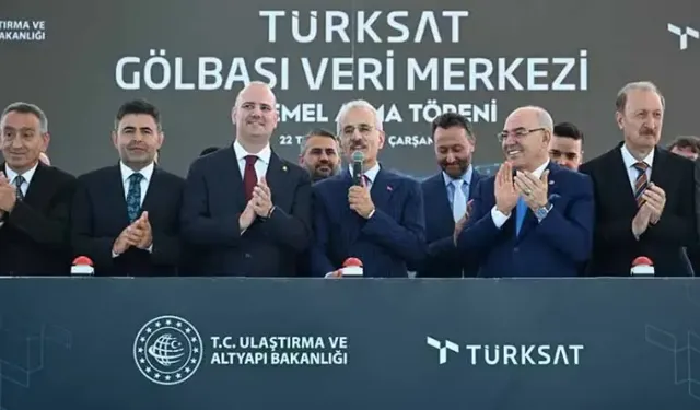 Türksat Gölbaşı Veri Merkezi'nin temeli atıldı