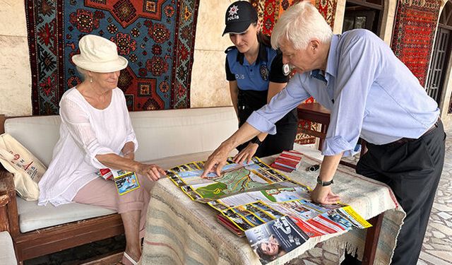 Alanya'da 4 dilde harita hamlesi