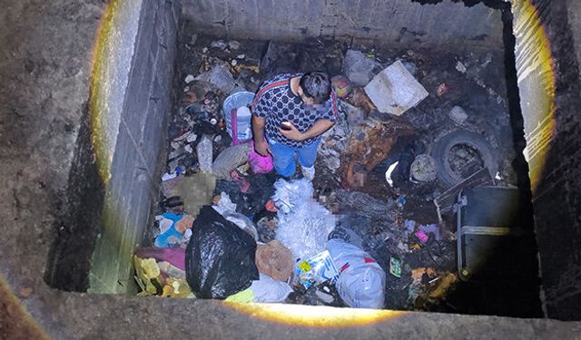 4 metrelik çukura düşen kişi kurtarıldı