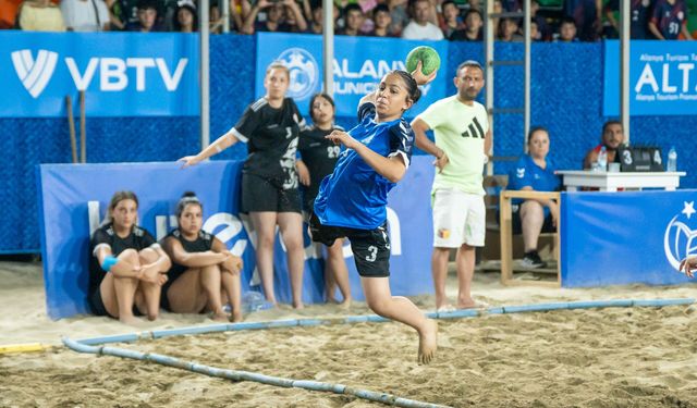 Alanya'da hentbol şöleni sona erdi