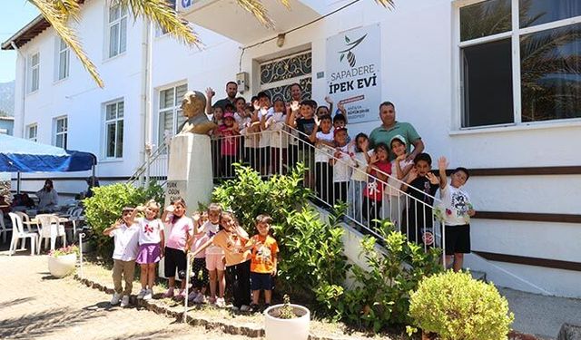 Alanya Sapadere İpek Evi'ne yoğun ilgi