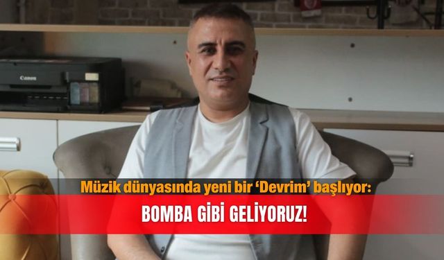 Müzik dünyasında yeni bir ‘Devrim’ başlıyor: Bomba gibi geliyoruz!