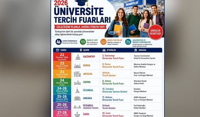 Tercih maratonu başlıyor
