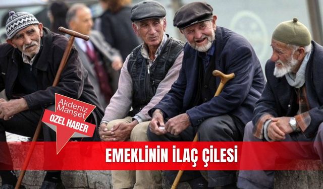 Emeklinin ilaç çilesi