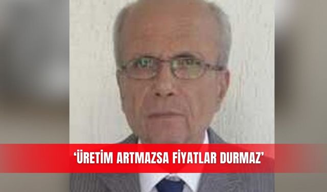 ‘Üretim artmazsa fiyatlar durmaz’
