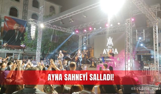 Ayna sahneyi salladı!
