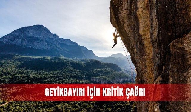 Geyikbayırı için kritik çağrı