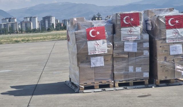 Venezuela’ya 16,4 ton insani yardım malzemesi yola çıktı
