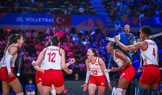 A Milli Kadın Voleybol Takımı, Milletler Ligi’nde yarı finale yükseldi