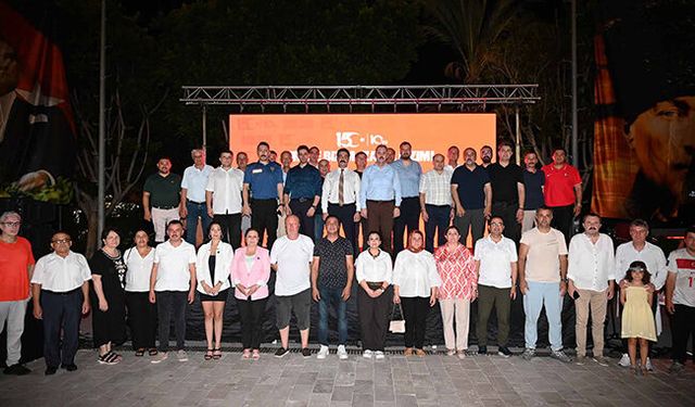 Kemer'de 15 Temmuz programı