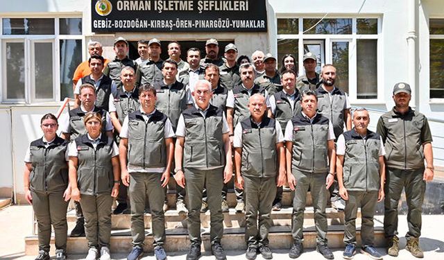 Orman Genel Müdürü Bekir Karacabey Serik'te