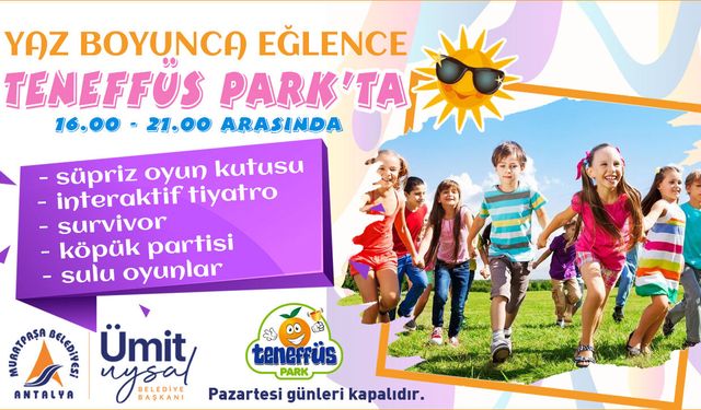 MURATPAŞA BELEDİYE BŞK. TENEFFÜS PARK İLANI