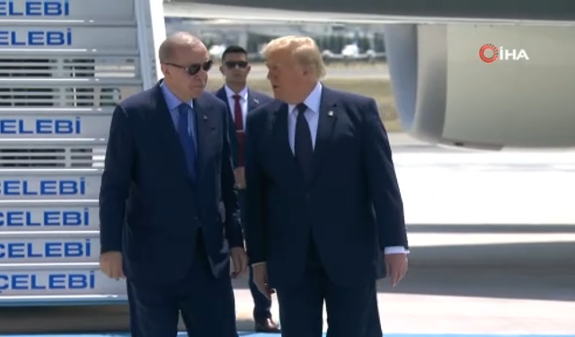 ABD Başkanı Donald Trump Ankara'da