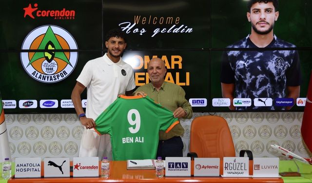 Alanyaspor ilk transferini bitirdi: Omar Ben Ali’den 4 yıllık imza!