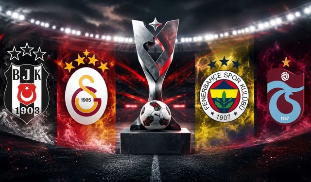 Süper Lig'de sezonun kaderini belirleyecek derbi haftaları belli oldu!