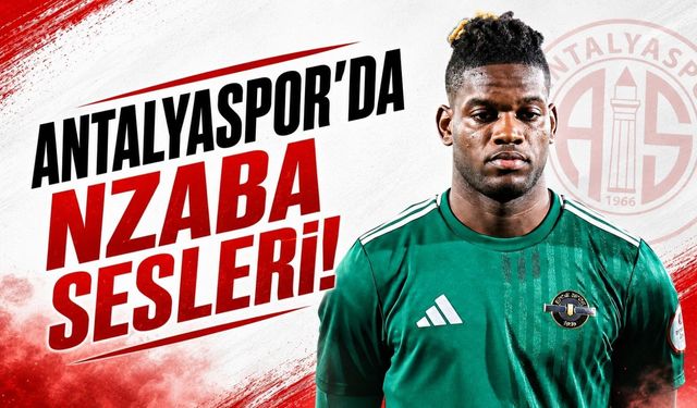 Antalyaspor'da Nzaba sesleri!