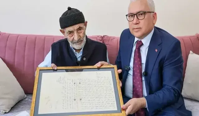 Savaş dönemine ait 113 yıllık 'emanet mektuplar' sahiplerine teslim edildi