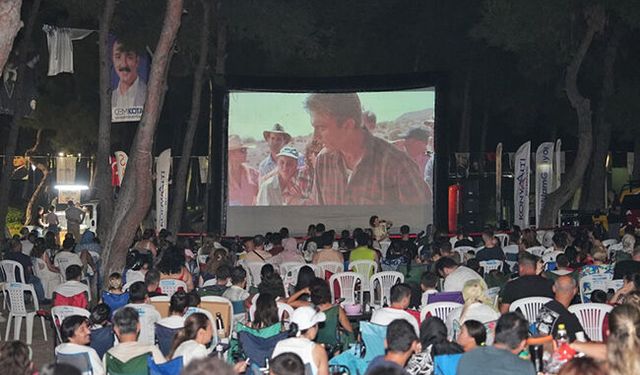 HayatPark'ta açık hava sineması keyfi