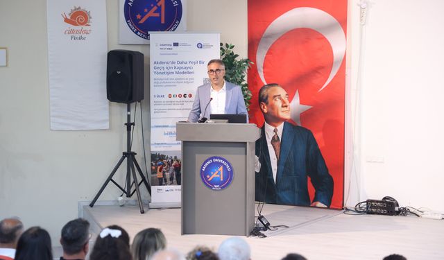 Büyükşehir’den Finike’de "Yeşil Geçiş İçin Ortak Akıl Çalıştayı"
