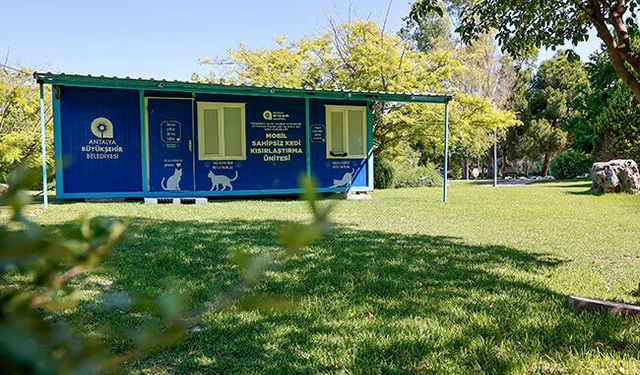 Antalya’da can dostlar için mobil seferberlik