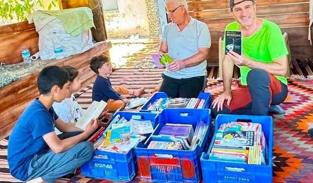 Belediyeden yaylalara kütüphane desteği