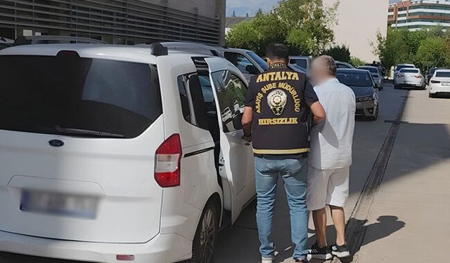 Antalya'da 211 şüpheli tutuklandı