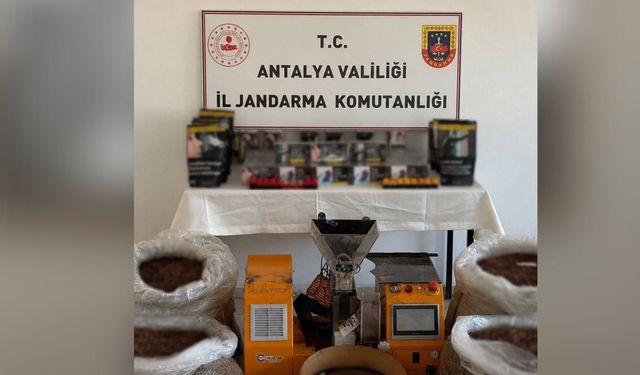 Kaçak tütün operasyonu