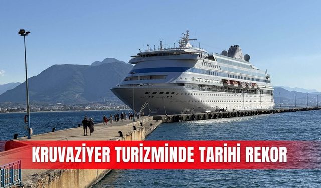 Kruvaziyer turizminde tarihi rekor