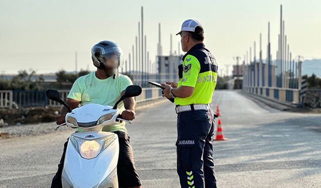 Antalya'da 5 bin 392 motosikletli denetlendi