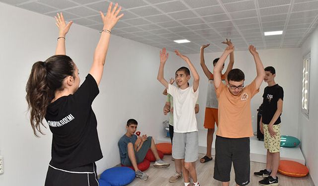 Kepez'de özel bireyler geleceğe umutla bakıyor