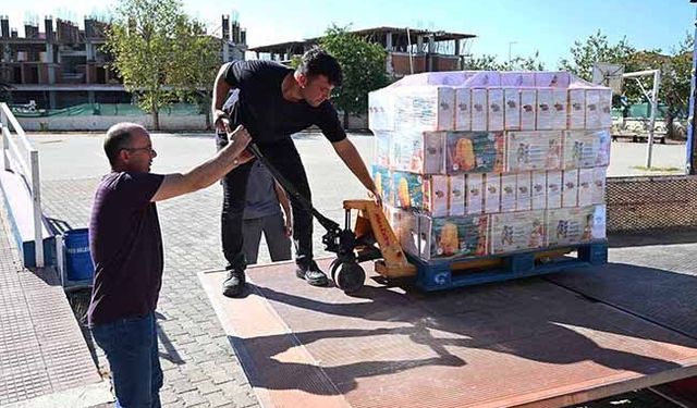Kemer'de ücretsiz kırtasiye malzemeleri