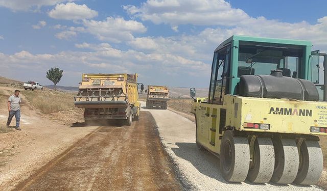 Korkuteli'de asfalt çalışması tamamlandı