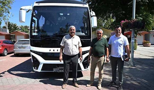 Kemer'de sporculara yeni otobüs