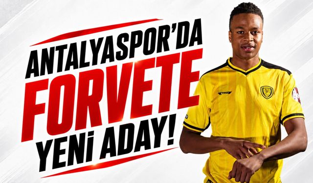 Antalyaspor’da forvete yeni aday: Ademola Ola-Adebomi