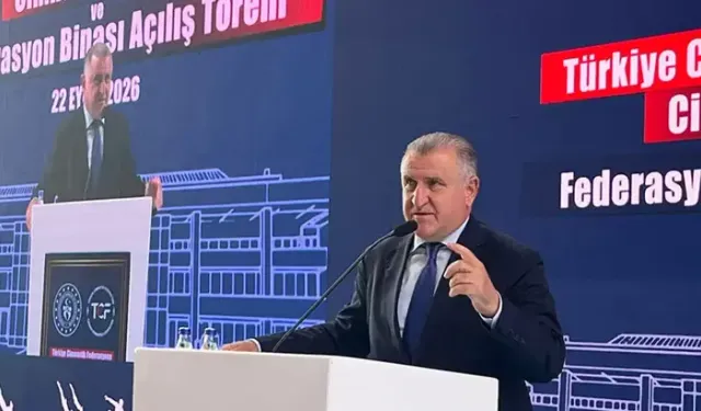"Türkiye Cimnastik Federasyonu binası ve cimnastik salonu 2 yılda tamamlandı"