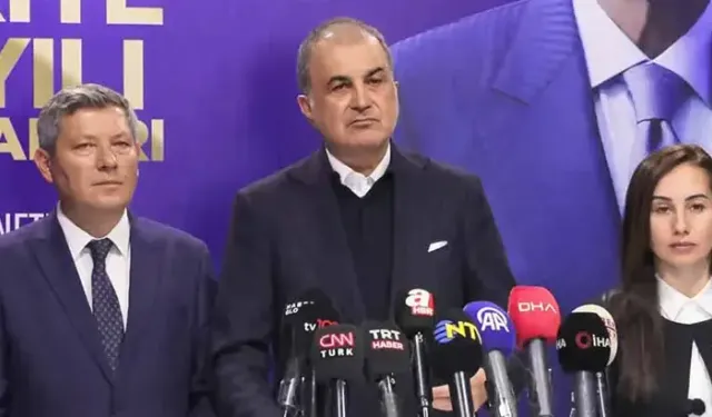 Ak Parti Sözcüsü Ömer Çelik: Tavizsiz hareket edeceğimizin altını çiziyorum