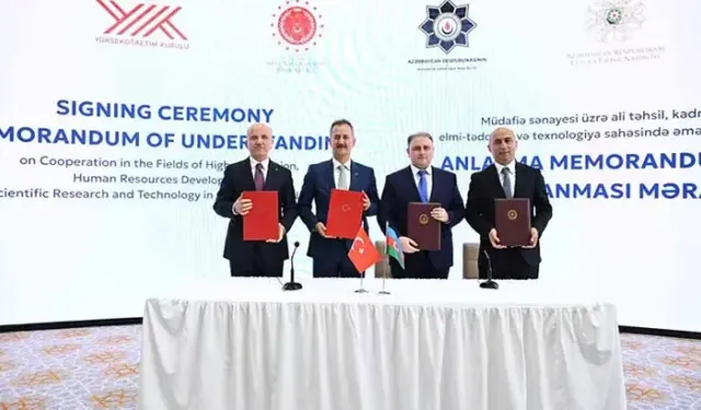 Türkiye ile Azerbaycan'dan savunma sanayisinde yükseköğretim hamlesi