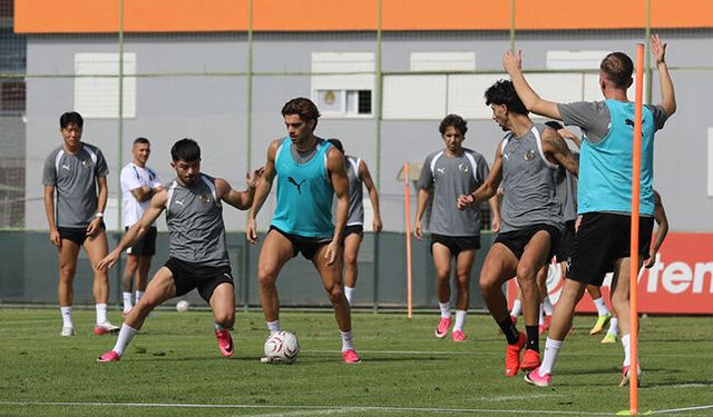 Alanyaspor Çorum FK maçına hazır