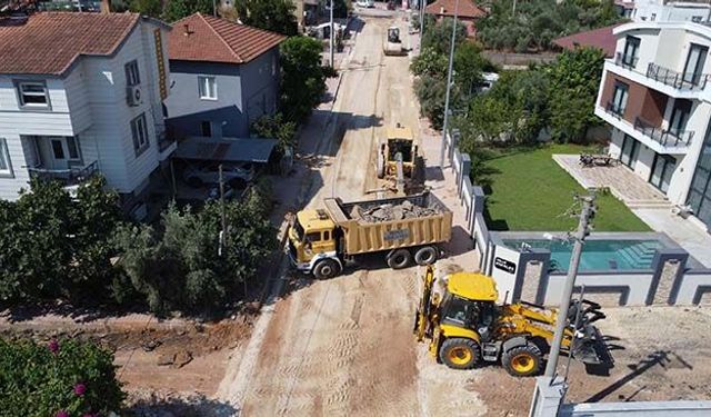 Duacı’da ikinci etap asfalt çalışması başladı