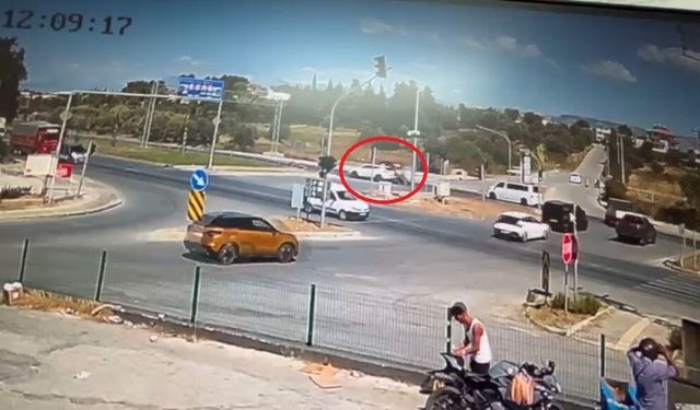 Kırmızı ışık ihlali kazayı getirdi: 2 yaralı