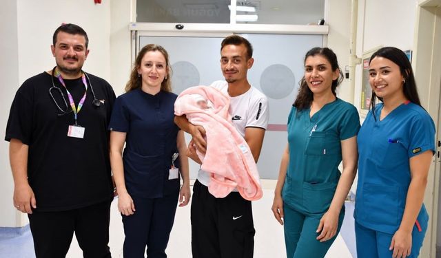 32 haftalık doğdu hayata tutundu
