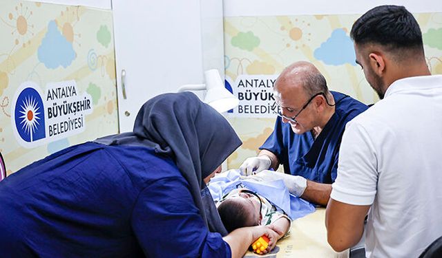 Büyükşehir’in ücretsiz sünnet hizmeti yoğun ilgi görüyor