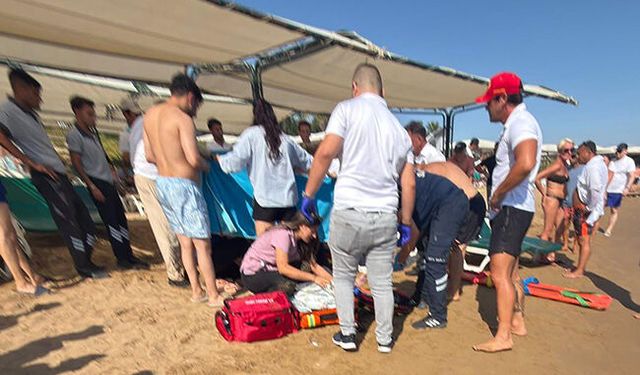 Manavgat'ta denizde fenalaşan kadın hayatını kaybetti