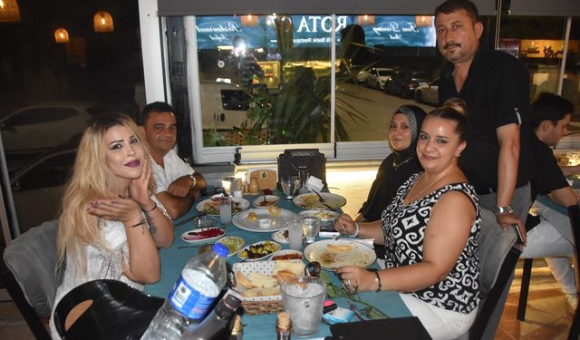 Müdür ailesiyle 07 Rota Restaurant’ta